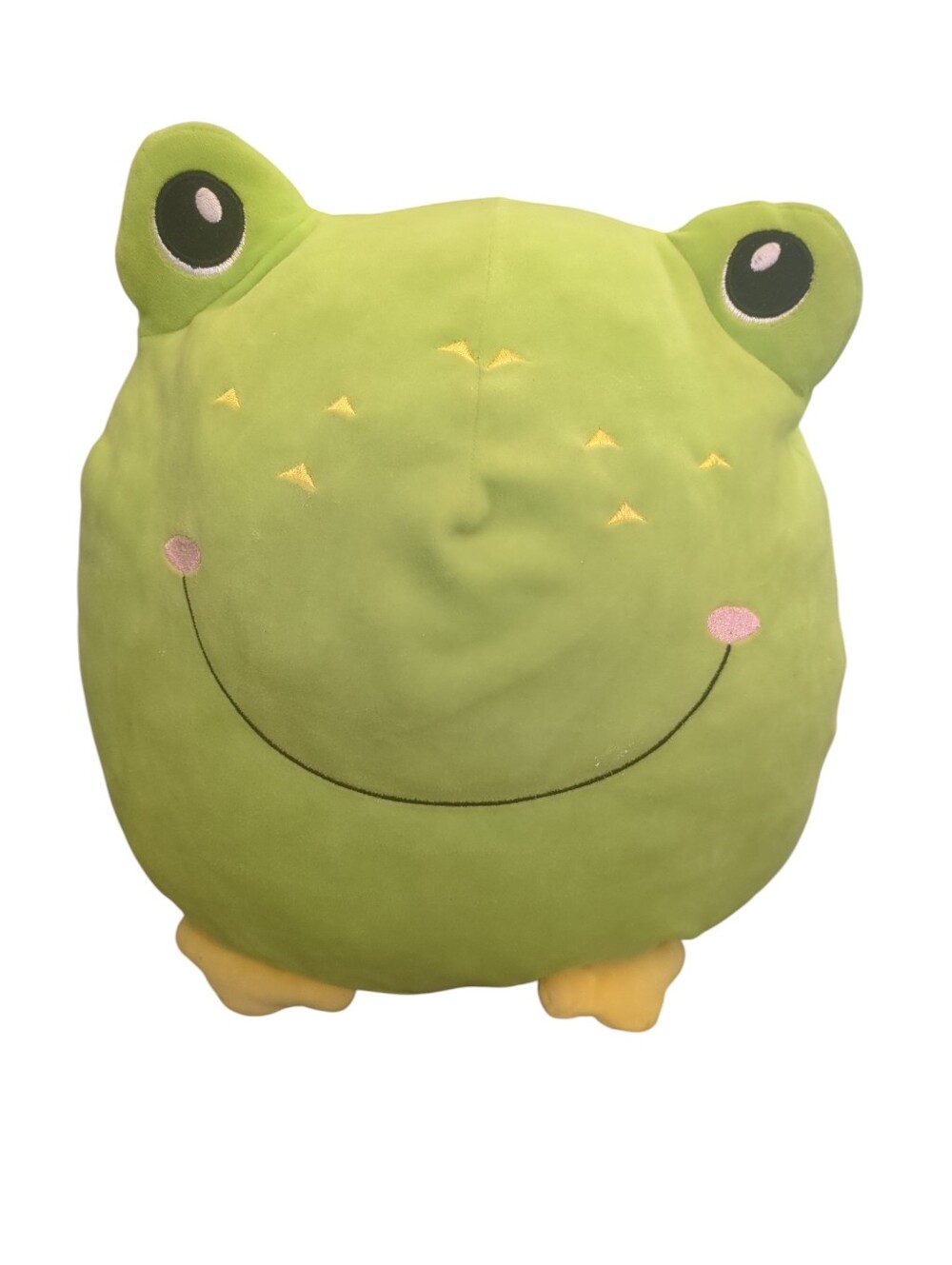 Goffa Green Frog Plush Pillow